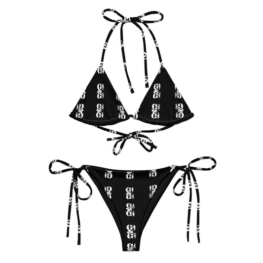G&G Black & White string bikini